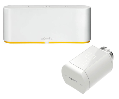 Zestaw Smart Home Somfy Centrala Smart Home TaHoma Switch+Głowica termostatyczna io